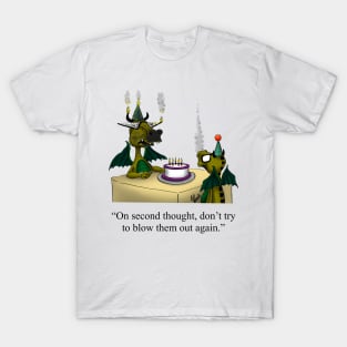 Funny Spectickles Dragon Birthday Humor T-Shirt